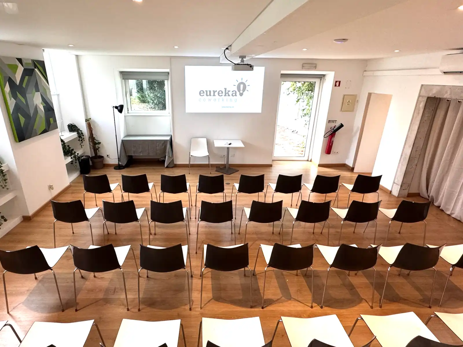 Espaço de eventos da unidade Lisboa