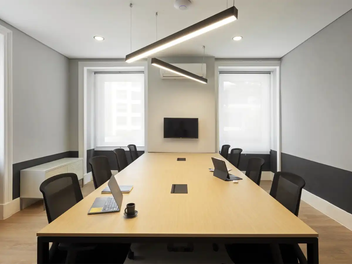 Sala de reunião da unidade Lisboa