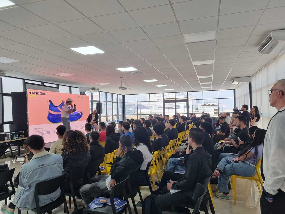 Espaço para eventos na Avenida Paulista